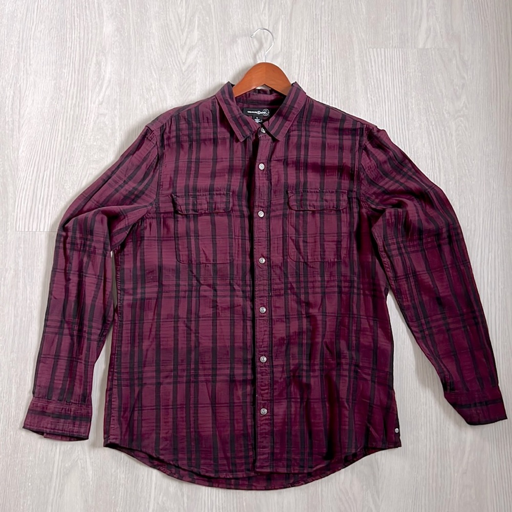 Treasure & Bond Long Sleeve Button Down Shirt